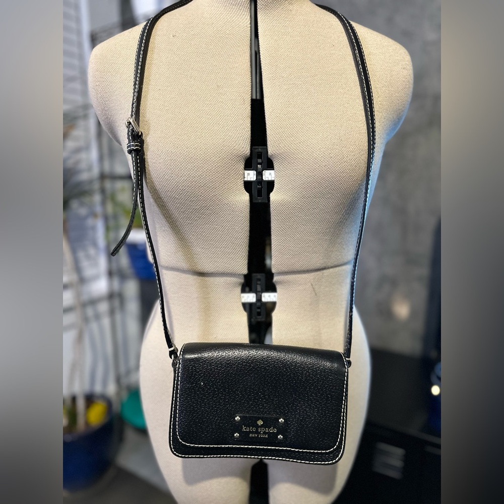 COPY - Kate Spade Black Leather Crossbody Bag